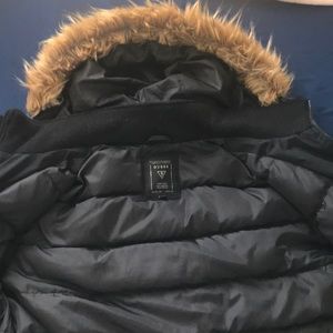 Guess Double Zipper Winter Jacket